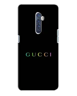Чехол для OPPO Reno 2 с картинкой «Gucci — неоновый минимализм»