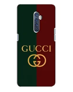 Чехол для OPPO Reno 2 с картинкой «Gucci — темно-зеленый градиент»