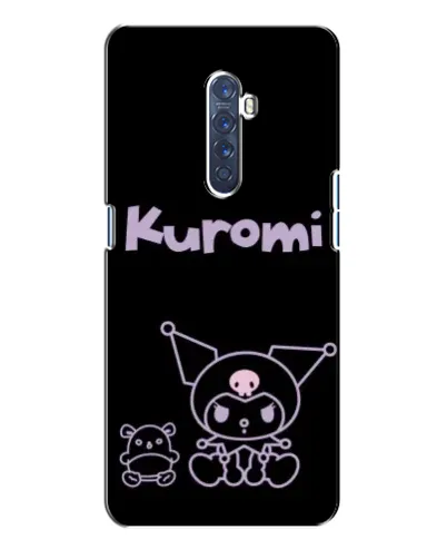 Чехол для OPPO Reno 2 с картинкой «Kuromi — черный минимализм» Чехол для OPPO Reno 2 с картинкой «Kuromi — черный минимализм»