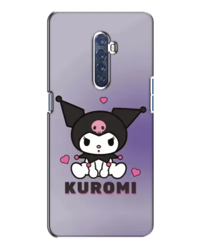 Чехол для OPPO Reno 2 с картинкой «Kuromi — фиолетовый арт» Чехол для OPPO Reno 2 с картинкой «Kuromi — фиолетовый арт»