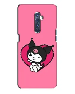 Чехол для OPPO Reno 2 с картинкой «Kuromi — любовь в сердце»