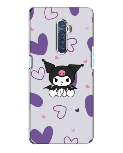 Чехол для OPPO Reno 2 с картинкой «Kuromi и лавандовые сердца» Чехол для OPPO Reno 2 с картинкой «Kuromi и лавандовые сердца»