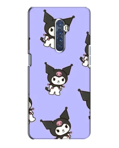 Чехол для OPPO Reno 2 с картинкой «Паттерн с Kuromi» Чехол для OPPO Reno 2 с картинкой «Паттерн с Kuromi»