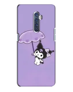 Чехол для OPPO Reno 2 с картинкой «Kuromi с зонтиком»