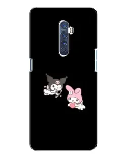 Чехол для OPPO Reno 2 с картинкой «My Melody и Kuromi»