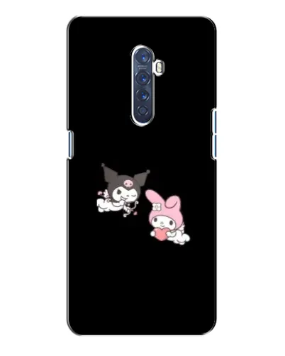 Чехол для OPPO Reno 2 с картинкой «My Melody и Kuromi» Чехол для OPPO Reno 2 с картинкой «My Melody и Kuromi»