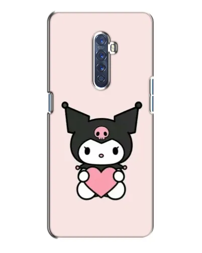 Чехол для OPPO Reno 2 с картинкой «Kuromi и сердце» Чехол для OPPO Reno 2 с картинкой «Kuromi и сердце»