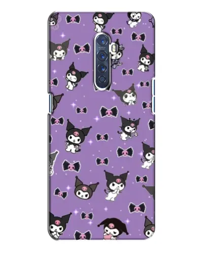 Чехол для OPPO Reno 2 с картинкой «Kuromi — паттерн» Чехол для OPPO Reno 2 с картинкой «Kuromi — паттерн»