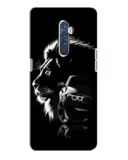 Чохол для OPPO Reno 2 з картинкою «BMW та лев» Чохол для OPPO Reno 2 з картинкою «BMW та лев»