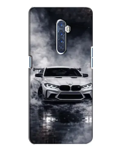 Чехол для OPPO Reno 2 с картинкой «BMW сквозь туман» Чехол для OPPO Reno 2 с картинкой «BMW сквозь туман»