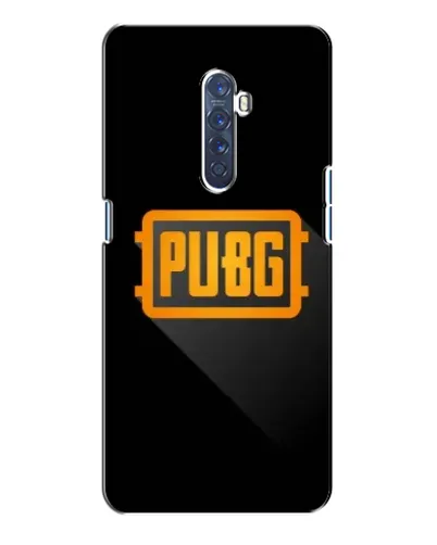 Чехол для OPPO Reno 2 с картинкой «PUBG — рамка лого»