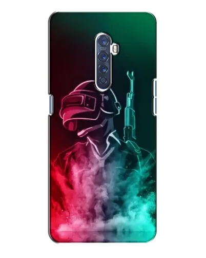 Чехол для OPPO Reno 2 с картинкой «PUBG — огненный воин»