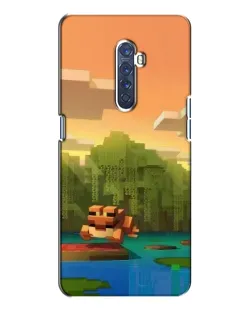 Чохол для OPPO Reno 2 з картинкою «Майнкрафт захід сонця» Чохол для OPPO Reno 2 з картинкою «Майнкрафт захід сонця»
