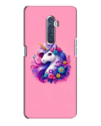 Чехол для OPPO Reno 2 с картинкой «Сказочный единорог»