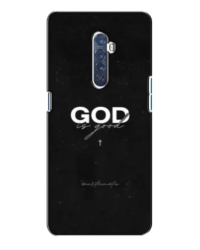 Чехол для OPPO Reno 2 с картинкой «GOD — Бог над всем»