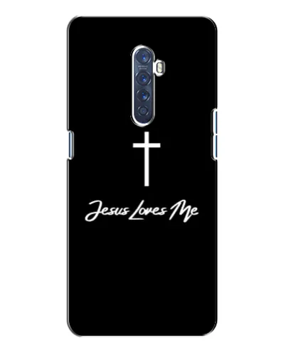 Чехол для OPPO Reno 2 с картинкой «Иисус любит тебя»