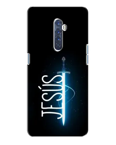 Чехол для OPPO Reno 2 с картинкой «Меч Духа Jesus»