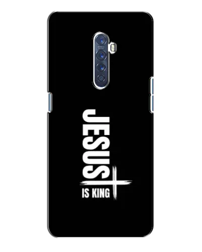Чехол для OPPO Reno 2 с картинкой «Вертикаль веры Jesus»