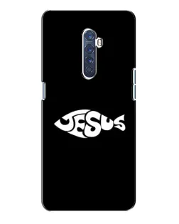 Чехол для OPPO Reno 2 с картинкой «Рыба Jesus» Чехол для OPPO Reno 2 с картинкой «Рыба Jesus»