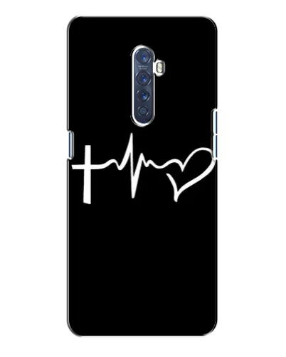 Чехол для OPPO Reno 2 с картинкой «Пульс веры» Чехол для OPPO Reno 2 с картинкой «Пульс веры»