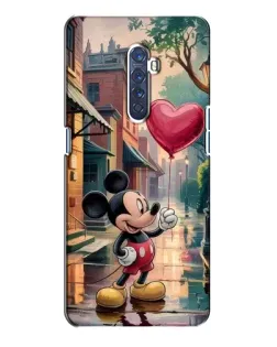 Чехол для OPPO Reno 2 с картинкой «Микки и шарик-сердце»