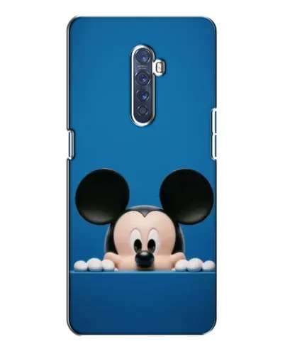 Чехол для OPPO Reno 2 с картинкой «Микки выглядывает»