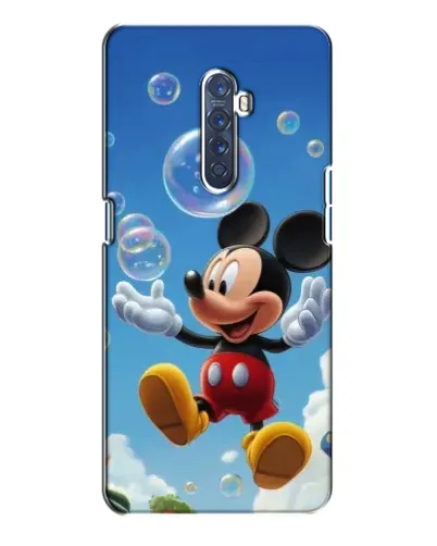 Чехол для OPPO Reno 2 с картинкой «Mickey и мыльные пузыри»
