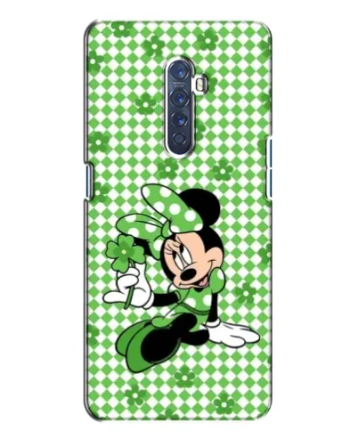 Чехол для OPPO Reno 2 с картинкой «Mickey в клетку»