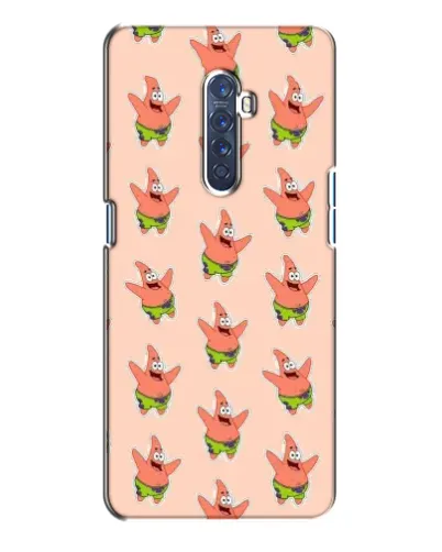 Чехол для OPPO Reno 2 с картинкой «Патрик Стар паттерн» Чехол для OPPO Reno 2 с картинкой «Патрик Стар паттерн»
