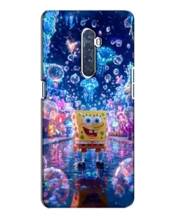 Чехол для OPPO Reno 2 с картинкой «Неоновый океан»