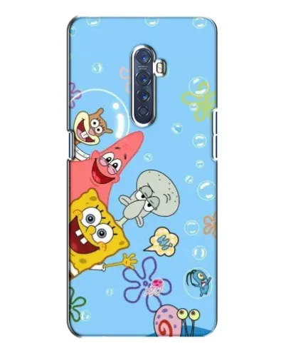 Чехол для OPPO Reno 2 с картинкой «Веселые пузырьки» Чехол для OPPO Reno 2 с картинкой «Веселые пузырьки»