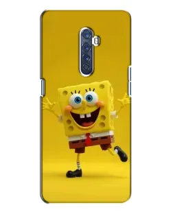 Чехол для OPPO Reno 2 с картинкой «Позитивный Губка Боб»