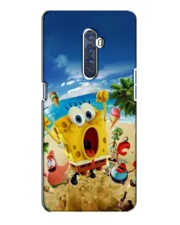Чехол для OPPO Reno 2 с картинкой «Развлечения на пляже»