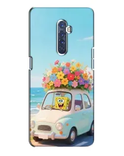 Чехол для OPPO Reno 2 с картинкой «Автомобильное путешествие»