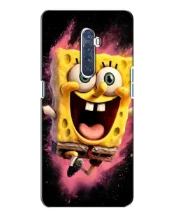 Чехол для OPPO Reno 2 с картинкой «Взрывной Спанч Боб»