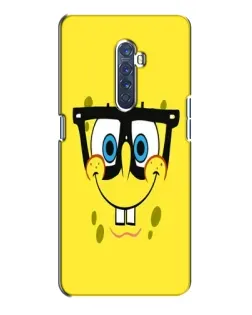 Чехол для OPPO Reno 2 с картинкой «Минималистичный Спанч Боб»