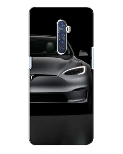 Чехол для OPPO Reno 2 с картинкой «Tesla Model S Look»