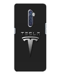 Чохол для OPPO Reno 2 з картинкою «Сталевий логотип Tesla» Чохол для OPPO Reno 2 з картинкою «Сталевий логотип Tesla»