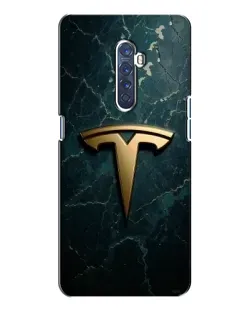 Чохол для OPPO Reno 2 з картинкою «Мармурова Tesla Gold» Чохол для OPPO Reno 2 з картинкою «Мармурова Tesla Gold»