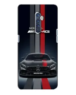 Чехол для OPPO Reno 2 с картинкой «Mercedes — белый карбон»