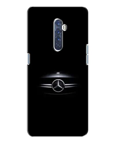 Чехол для OPPO Reno 2 с картинкой «Mercedes — абстрактные линии»