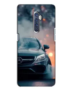 Чехол для OPPO Reno 2 с картинкой «Mercedes — ночной город» Чехол для OPPO Reno 2 с картинкой «Mercedes — ночной город»