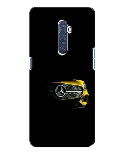 Чехол для OPPO Reno 2 с картинкой «Mercedes — ретро стиль»