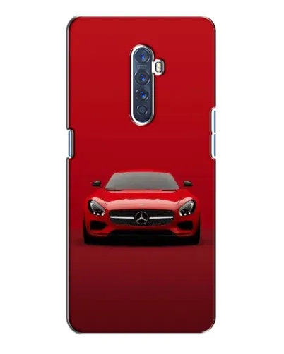 Чехол для OPPO Reno 2 с картинкой «Красный Mercedes AMG»