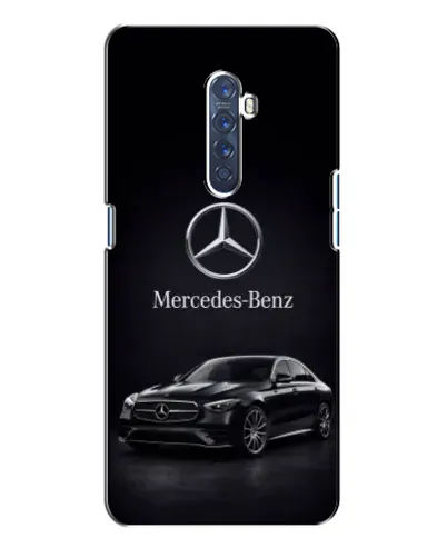 Чехол для OPPO Reno 2 с картинкой «Mercedes — решетка радиатора»