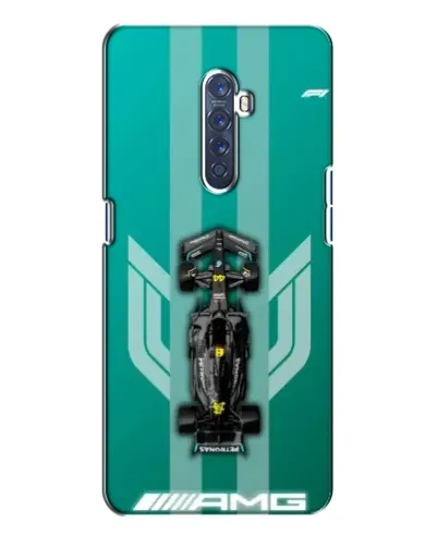 Чехол для OPPO Reno 2 с картинкой «Mercedes AMG Petronas»