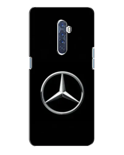 Чехол для OPPO Reno 2 с картинкой «Mercedes классический лого»
