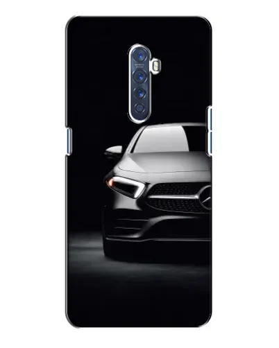 Чехол для OPPO Reno 2 с картинкой «Свет фар Mercedes»