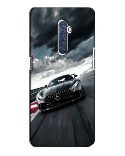 Чехол для OPPO Reno 2 с картинкой «Гоночный Mercedes AMG»