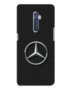 Чехол для OPPO Reno 2 с картинкой «Карбоновый Mercedes стиль» Чехол для OPPO Reno 2 с картинкой «Карбоновый Mercedes стиль»